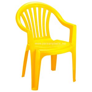 صندلی دسته دار زرد ناصر 870